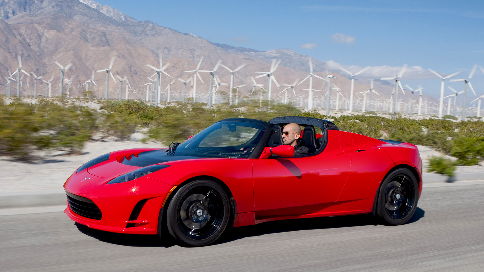 Tesla Roadster Will Reborn As A Convertible. Future Glances And Flashbacks