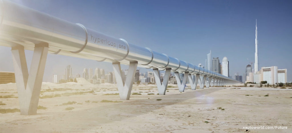 Hyperloop One - Abu Dhabi To Dubai 12 Mins