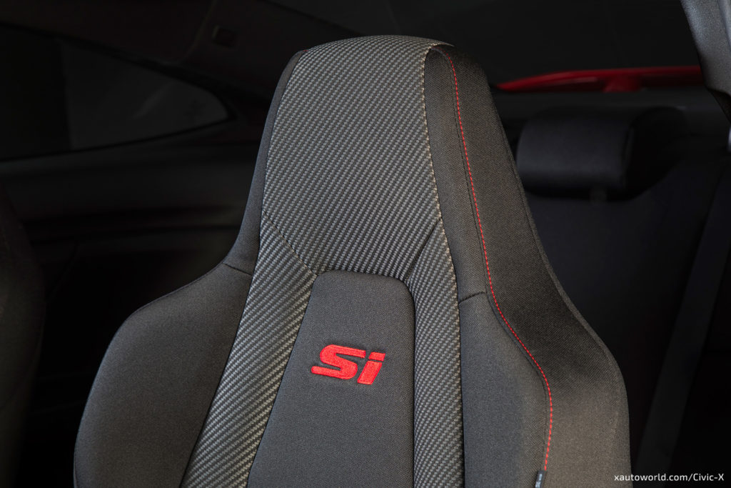 2017 Civic Si - Si Seats with Logo