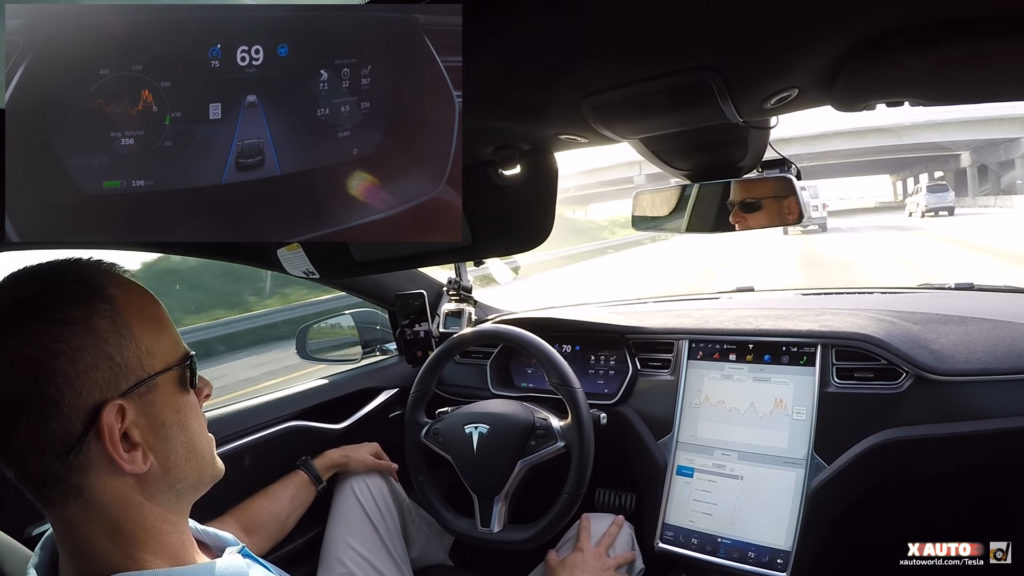 Tesla's radar with Autopilot 7.0 update can only detect 1 vehicle at the front