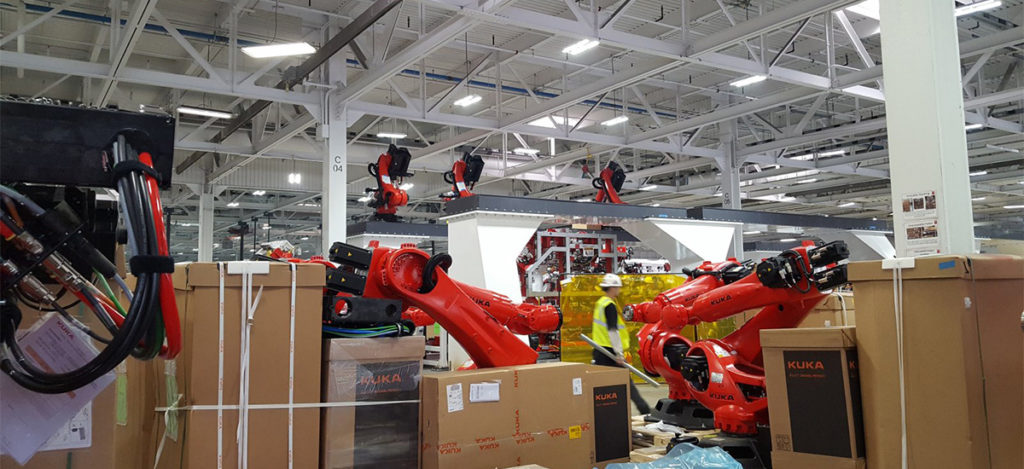 Kuka Robots Model 3 Factory