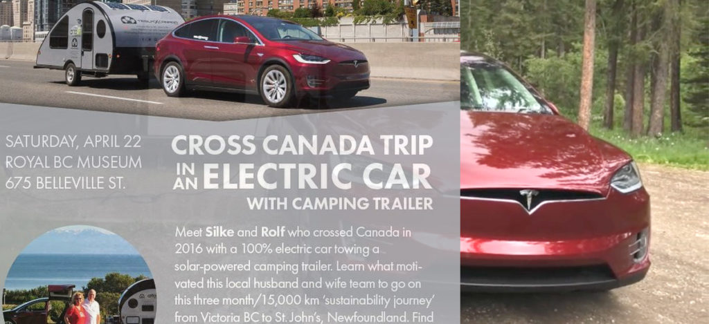 Earth Day Special - Cross Canada Trip On Electric Car