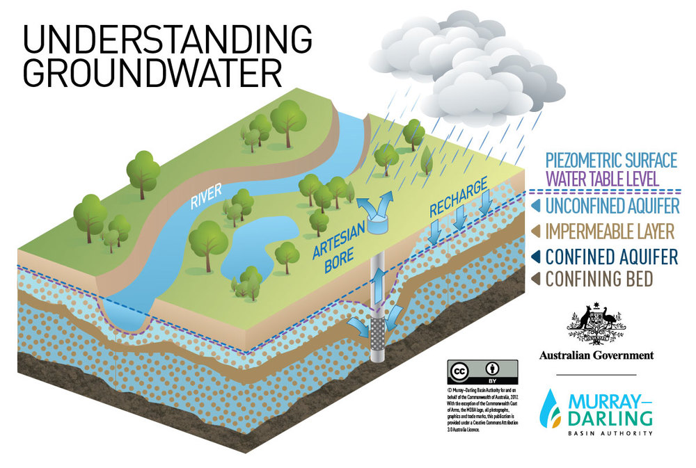 Understanding Water Table Level Infographic