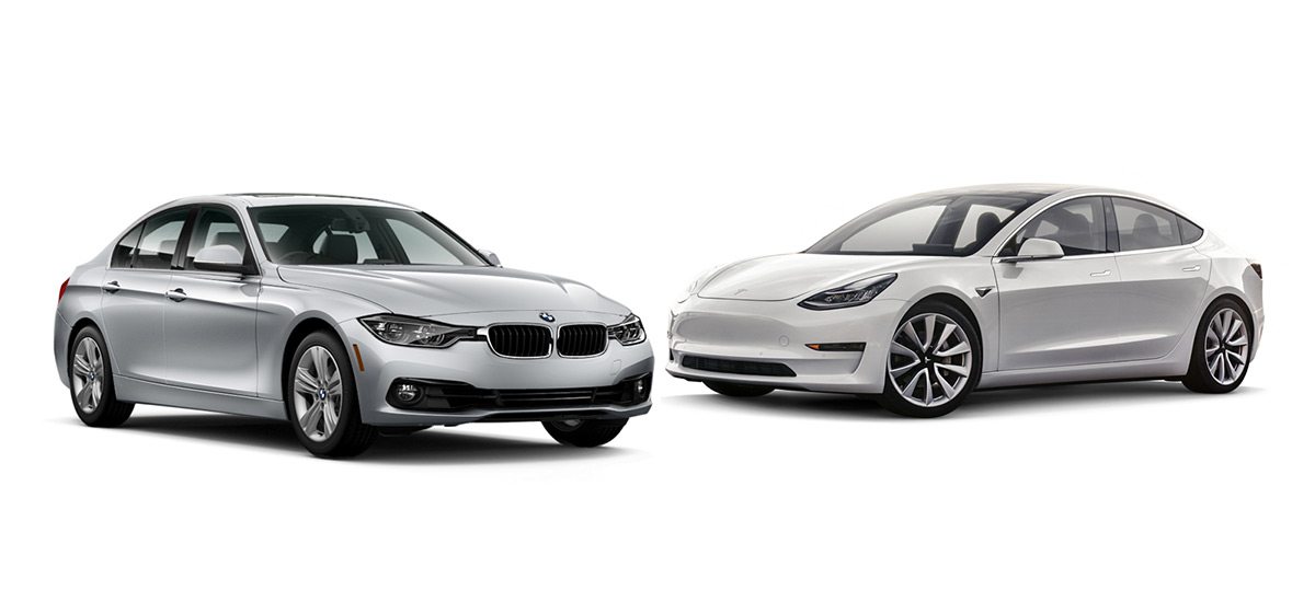 BMW 3 Series vs Tesla Model 3 Comparison