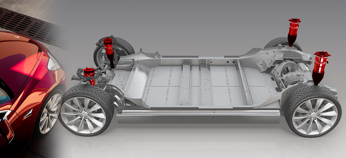 Tesla Model 3 Smart Air Suspension in 6 months