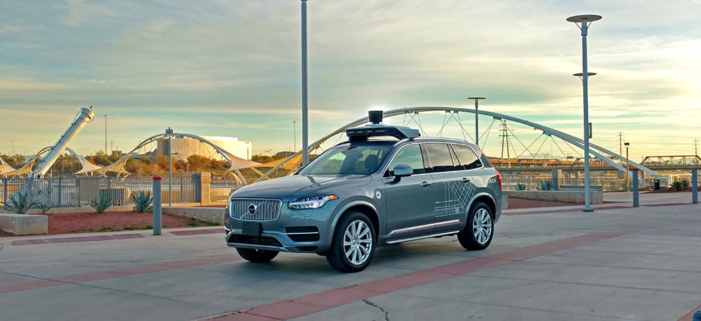 Uber's self driving vehicle hits and kills a 49 year old woman in Tempe, Arizona