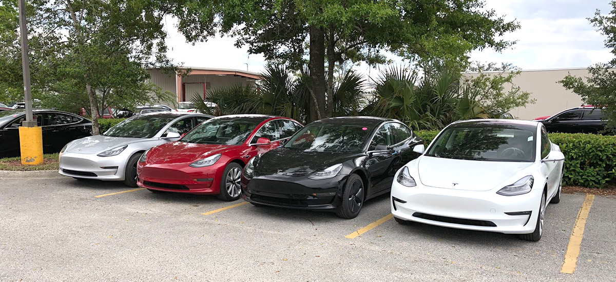 Tesla Model 3 ready for deliveries