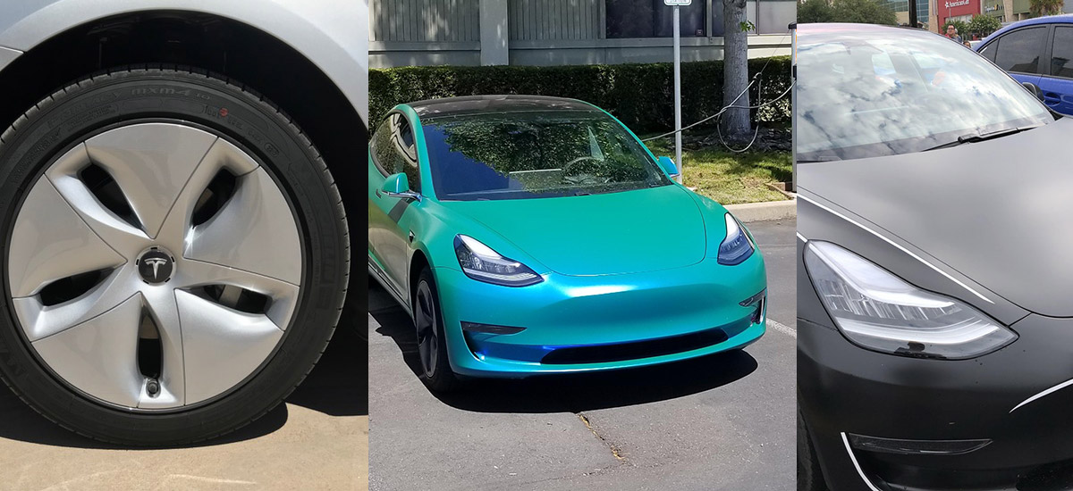 Tesla Model 3 customization extravaganza