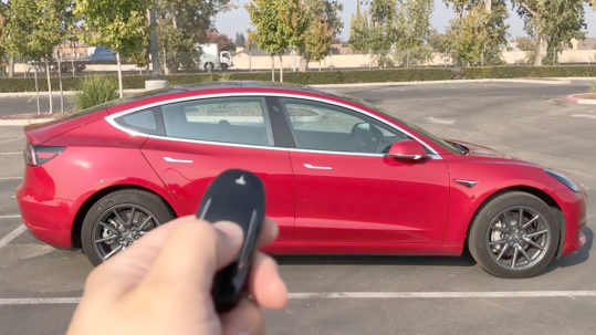 Tesla Model 3 key fob pairing and functions