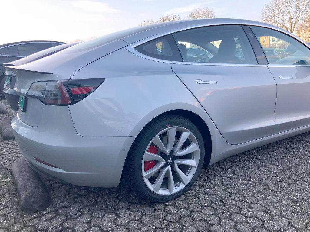 Tesla Model 3 spotted in Netherlands