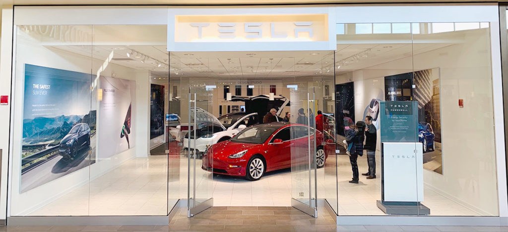 11 new Tesla stores opening