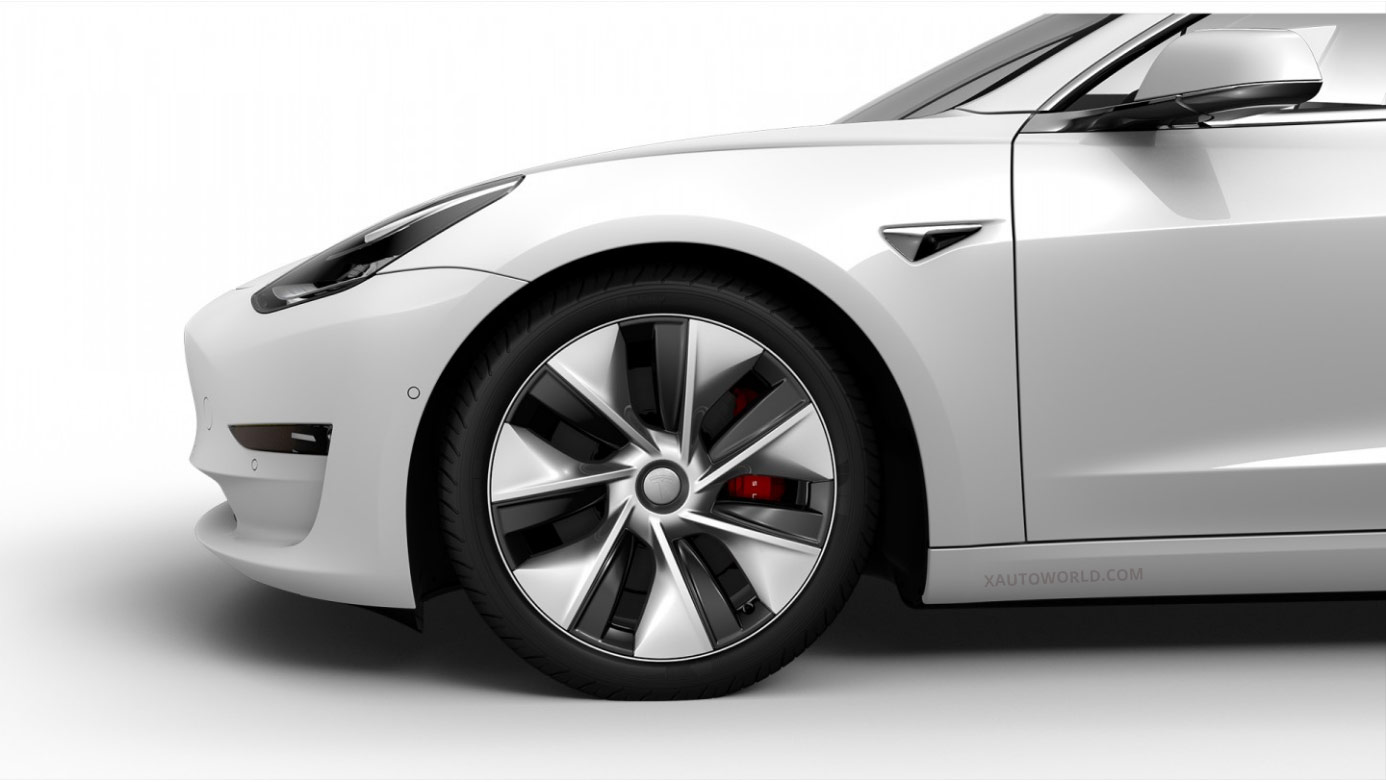 Tesla Model 3 Performance 'Power Sports Aero Wheels' in China
