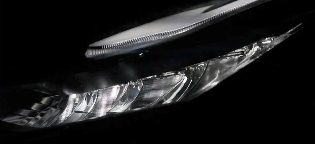 Tesla Model 3 headlight reflectors tilt automatically on high-beam