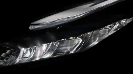 Tesla Model 3 headlight reflectors tilt automatically on high-beam