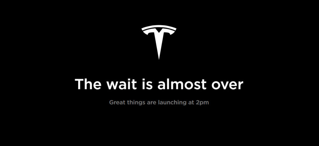 Tesla halts online ordering website middle of the day - 28 Feb 2019