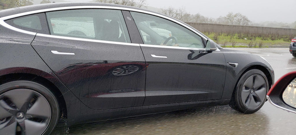 First Tesla Model 3 Right-Hand-Drive spotted in California