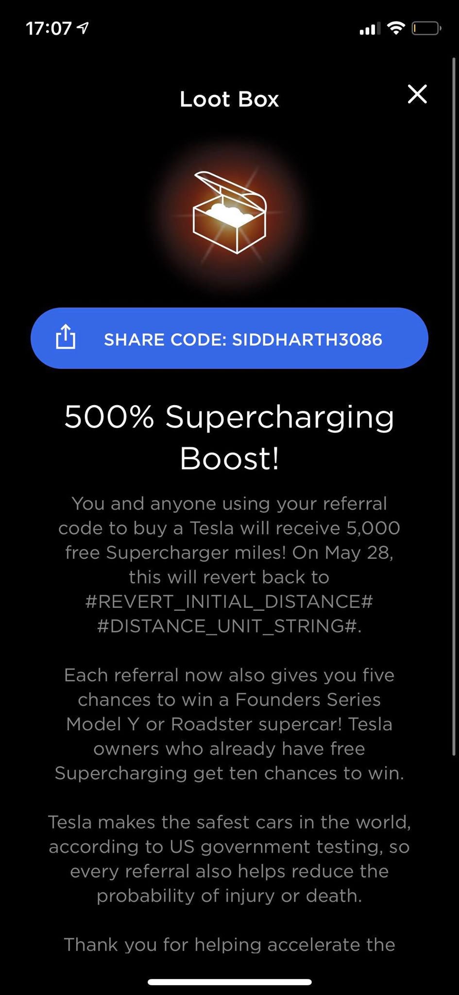 Tesla is now giving 5,000 miles of 'Free Supercharging' for each