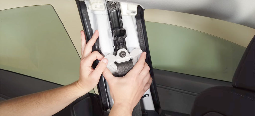 DIY: Fixing the Tesla Model 3 seat belt adjuster rattle issue.