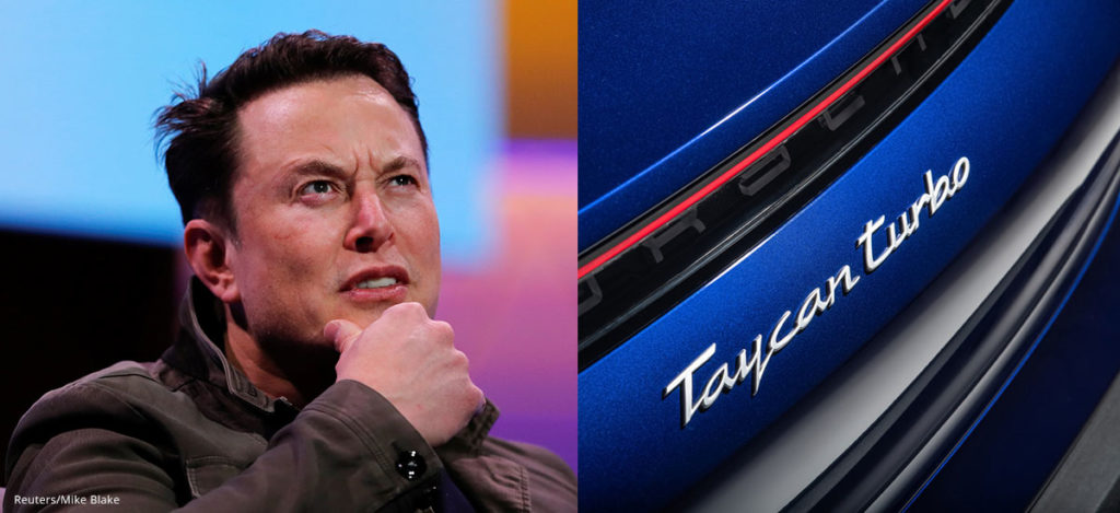 Elon Musk slams Porsche for using the term 'Turbo' for an electric car