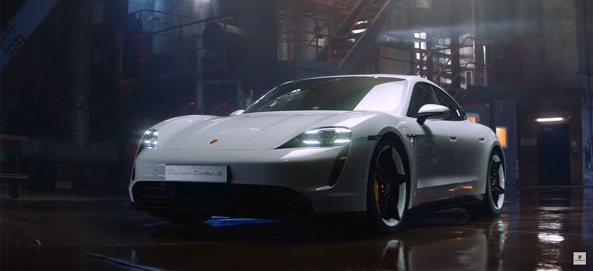 Porsche unveils the Taycan Performance Electric Car