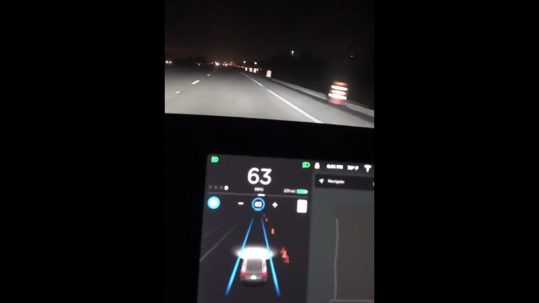 Testing the latest Tesla software update (2019.36.2.1) offering 5% power increase and new traffic cones driving visualizations.