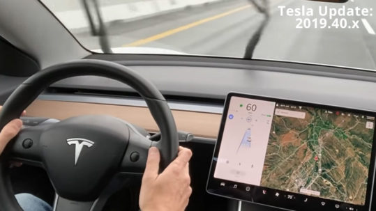 Tesla software update 2019.40.2.x release notes, video, and details.