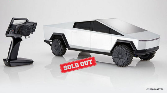 Mattel Hot Wheels remote-controlled Cybertruck is already sold out.