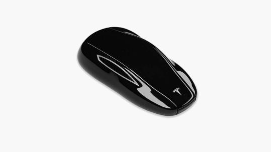 Tesla Model Y key fob with passive entry.